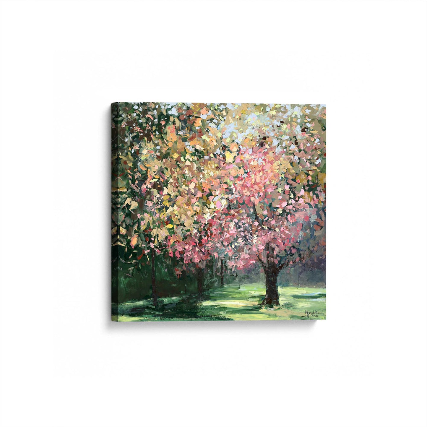 [Color:Stretched Canvas], Picture of art at an angle