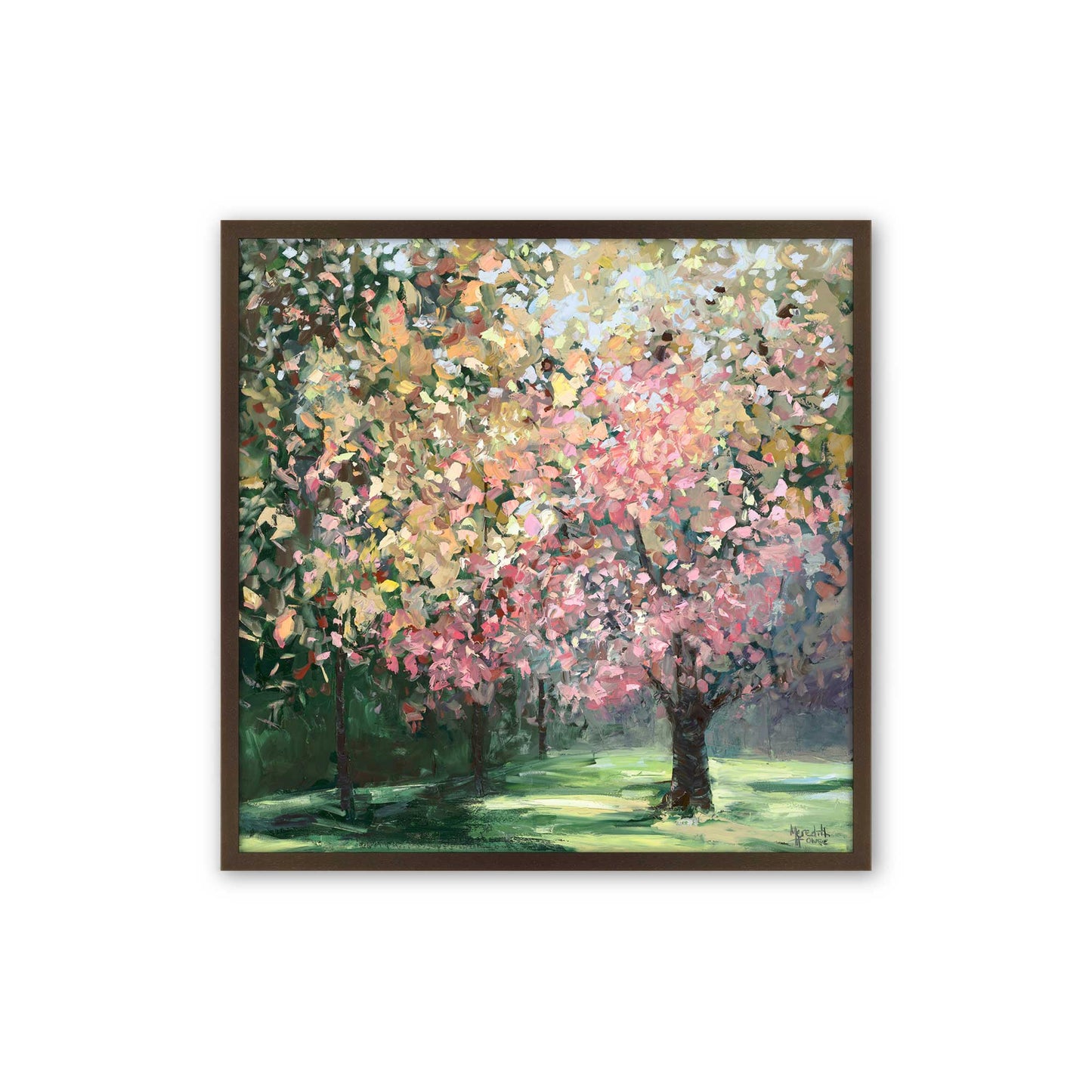 [Color:Espresso], Picture of art in a Espresso frame