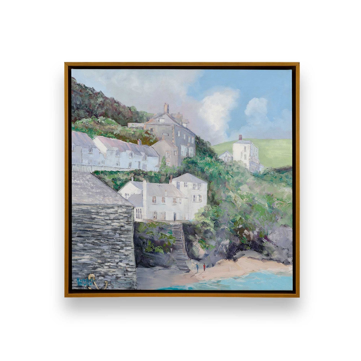 [Color:Polished Gold], Picture of art in a Polished Gold frame