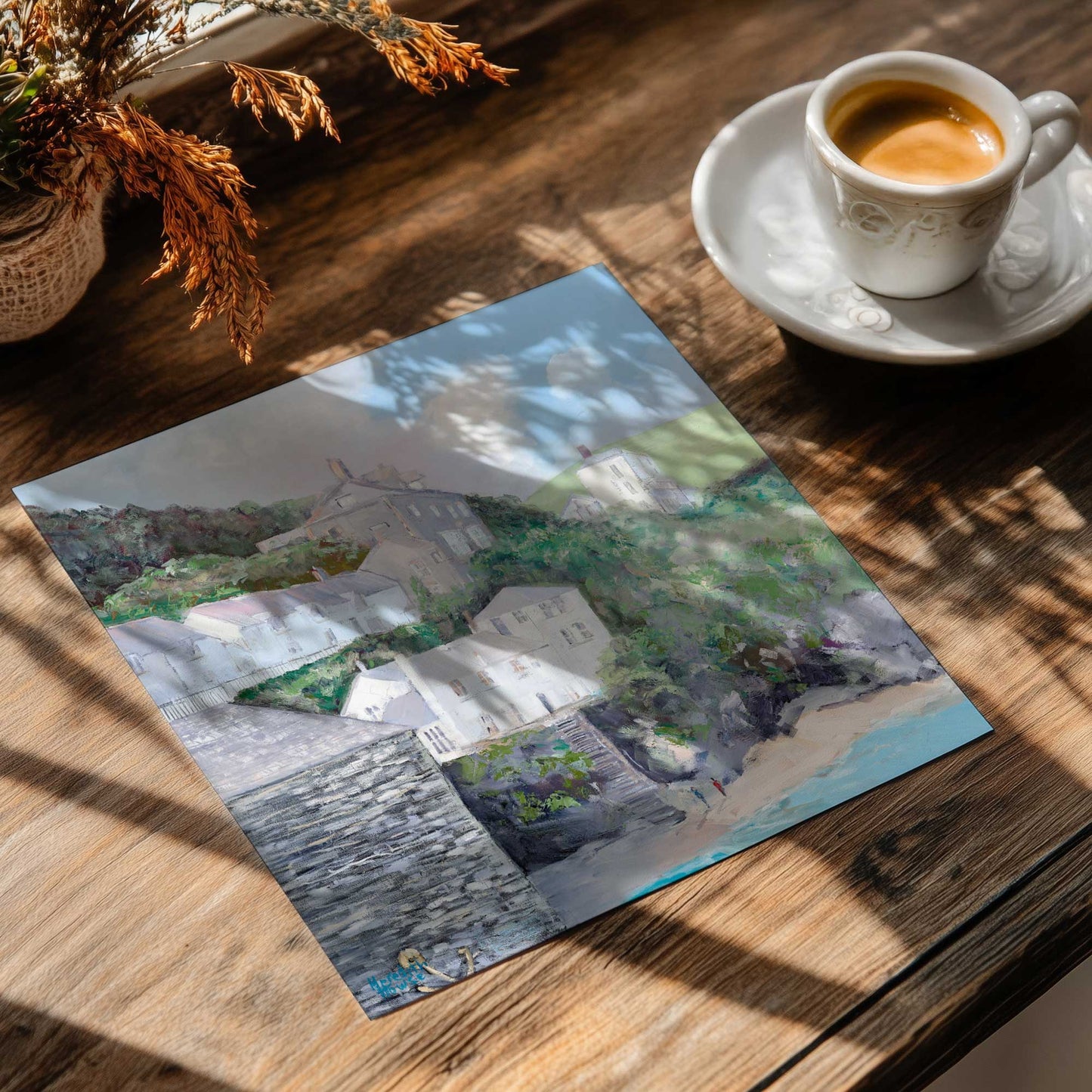 [Color:Rolled Print], Picture of close up of art