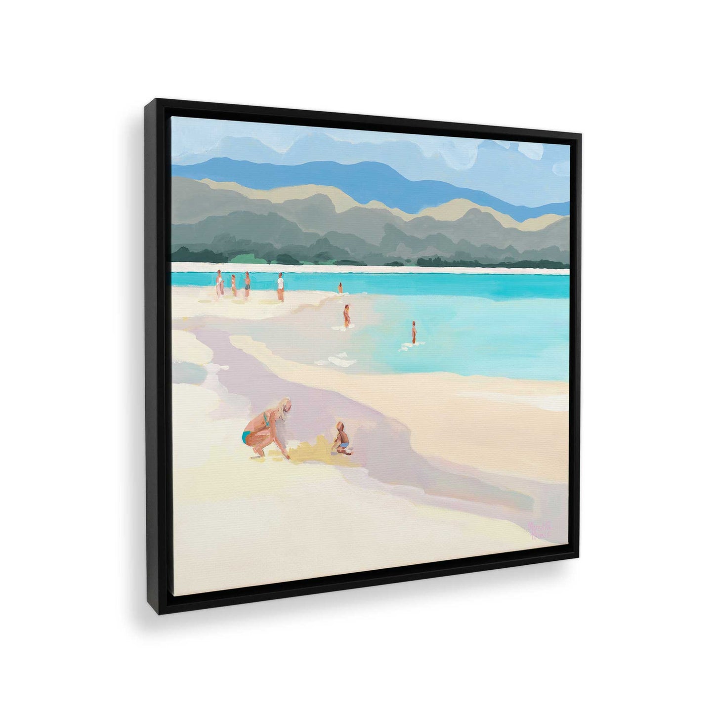 [Color:Satin Black], Picture of the corner of the art