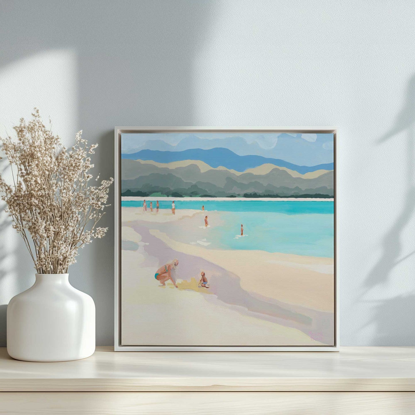Picture of art in a room