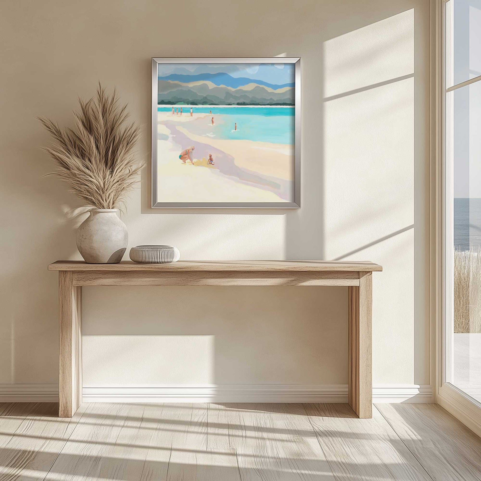 Picture of art in a room