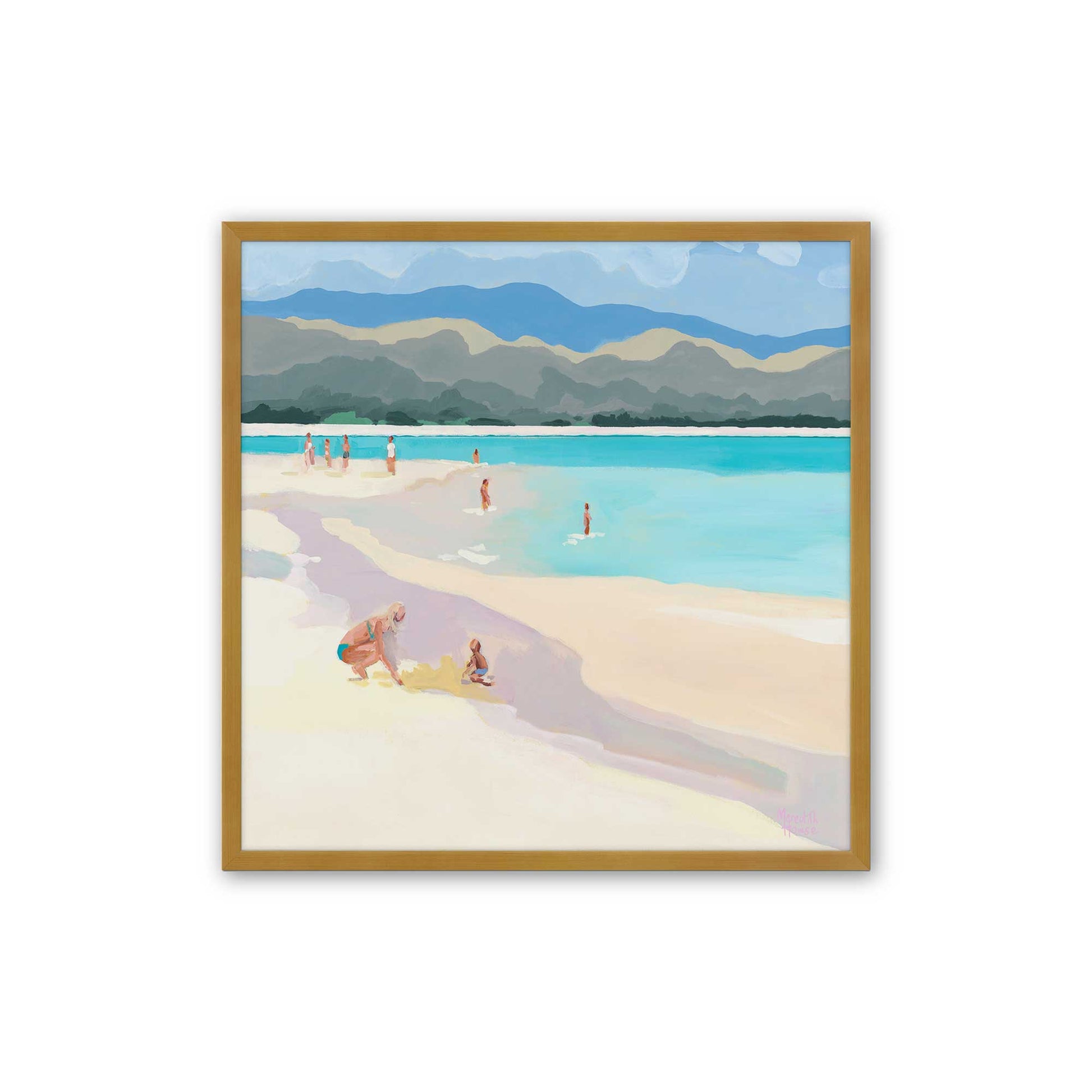 [Color:Polished Gold], Picture of art in a Polished Gold frame