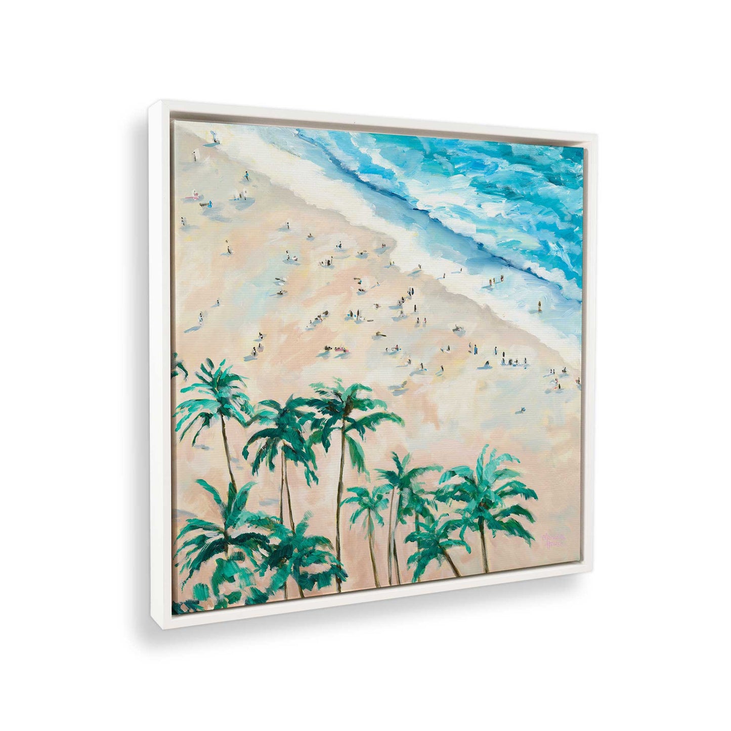 [Color:Opaque White], Picture of the corner of the art
