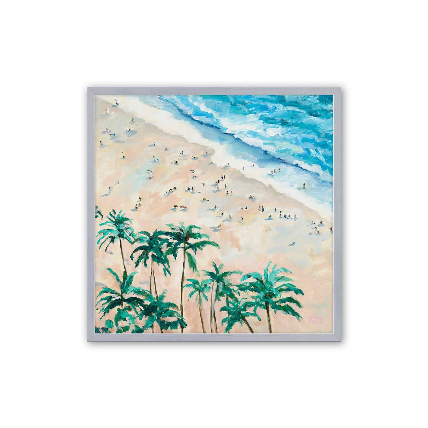 [Color:Polished Chrome], Picture of art in a Polished Chrome frame