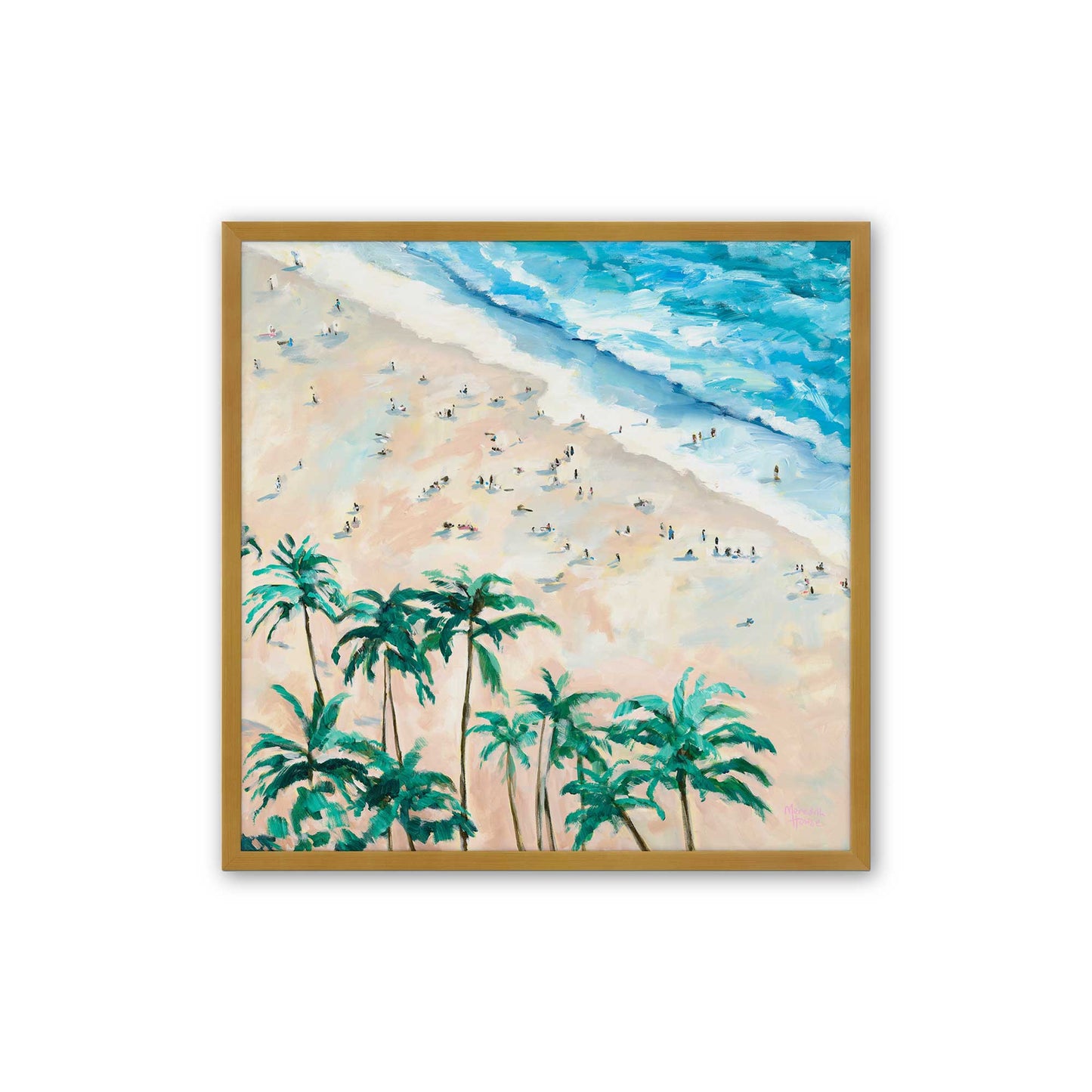 [Color:Polished Gold], Picture of art in a Polished Gold frame