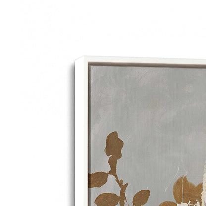 [Color:Opaque White], Picture of art in a White frame at an angle