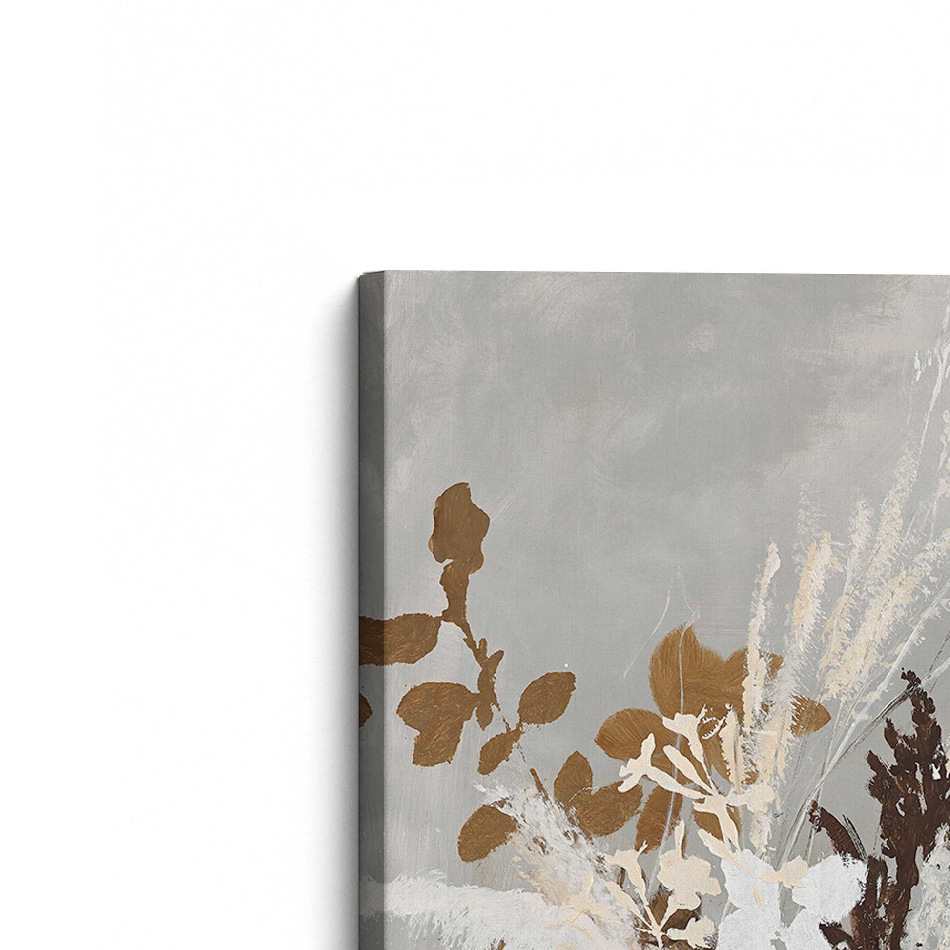[Color:Stretched Canvas], Picture of the corner of the art