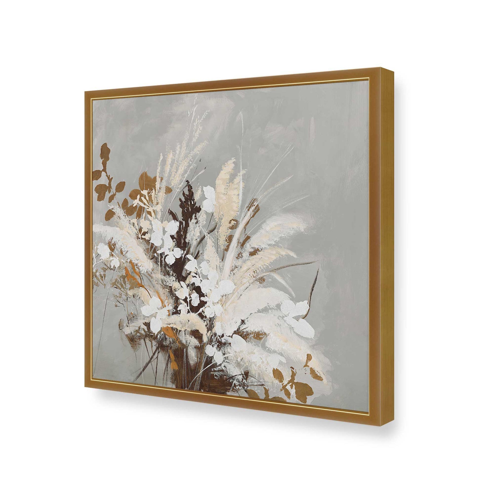 [Color:Polished Gold], Picture of art in a Polished Gold frame of the corner