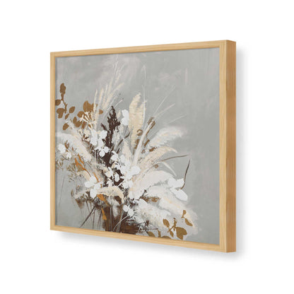 [Color:American Maple], Picture of art in a American Maple frame of the corner