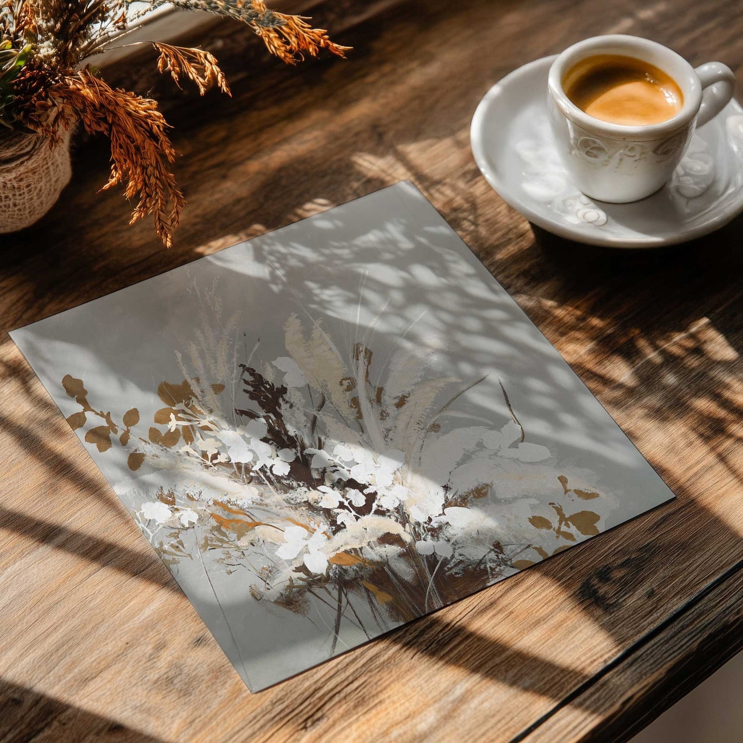 [Color:Rolled Print], Picture of close up of art