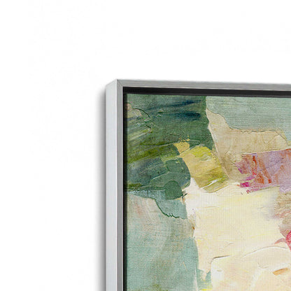 [Color:Polished Chrome], Picture of art in a Polished Chrome frame at an angle