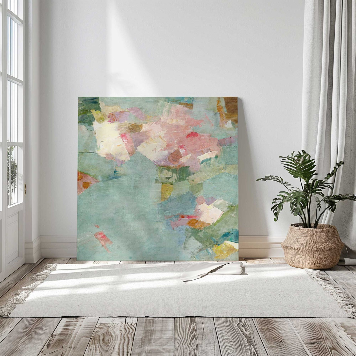Picture of art in a room