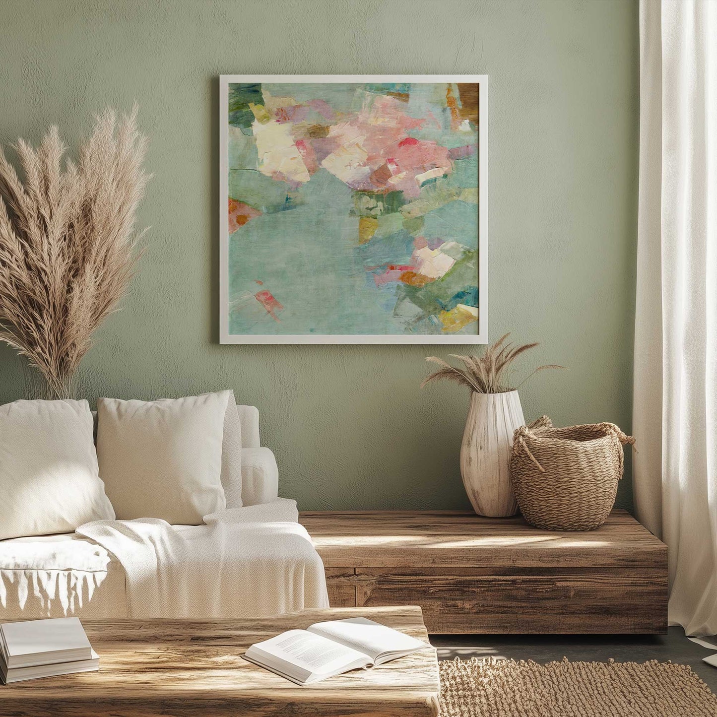 Picture of art in a room