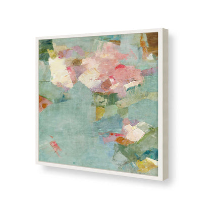 [Color:Opaque White], Picture of art in a Opaque White frame of the corner