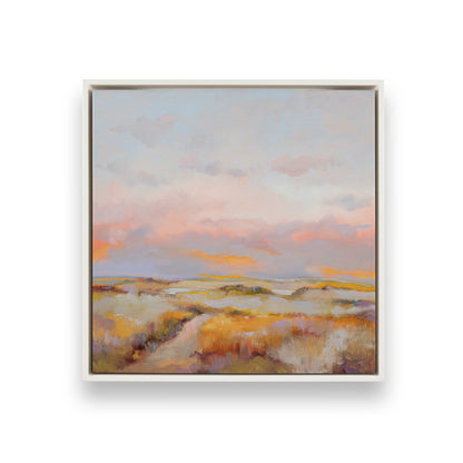 [Color:Opaque White], Picture of art in a White frame