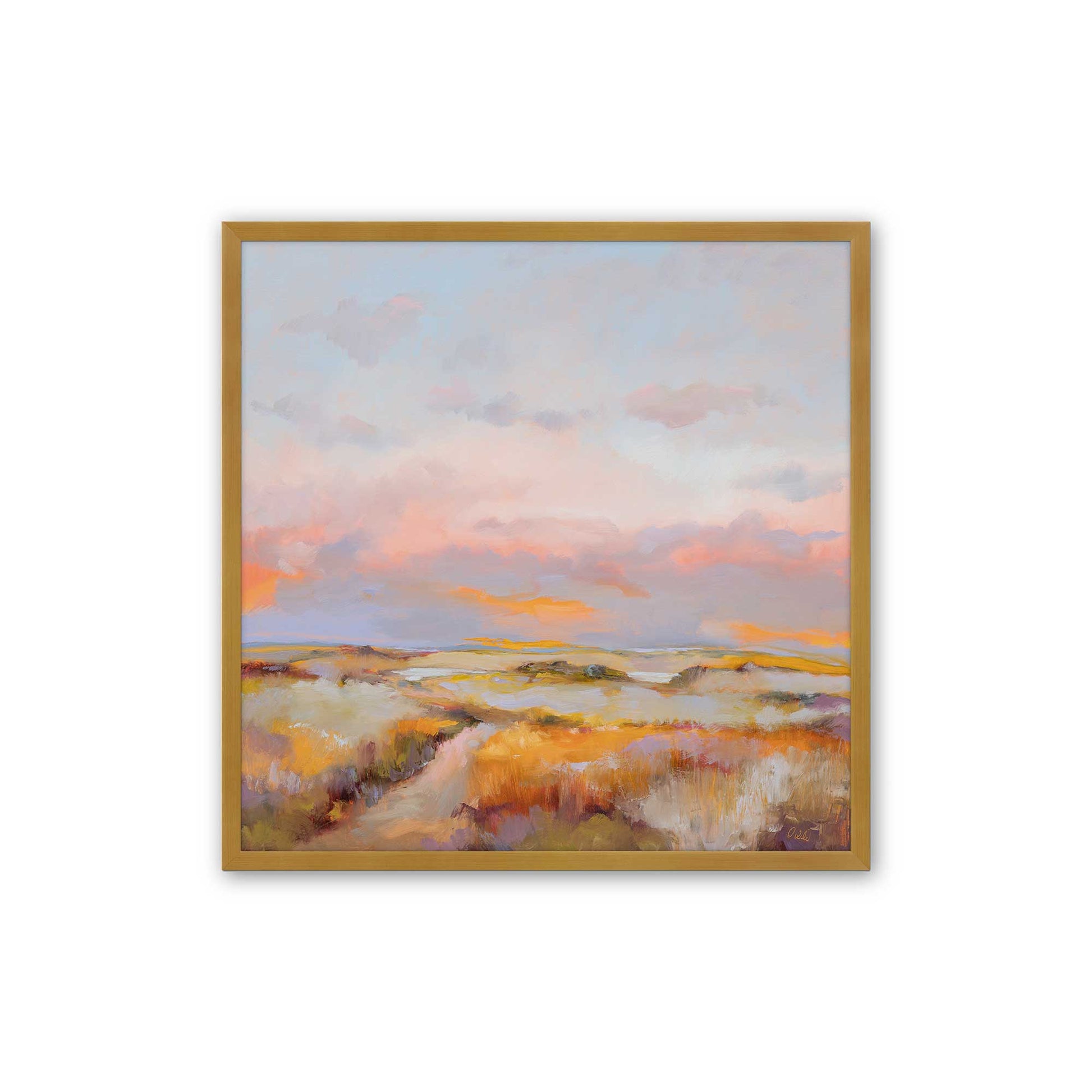 [Color:Polished Gold], Picture of art in a Polished Gold frame