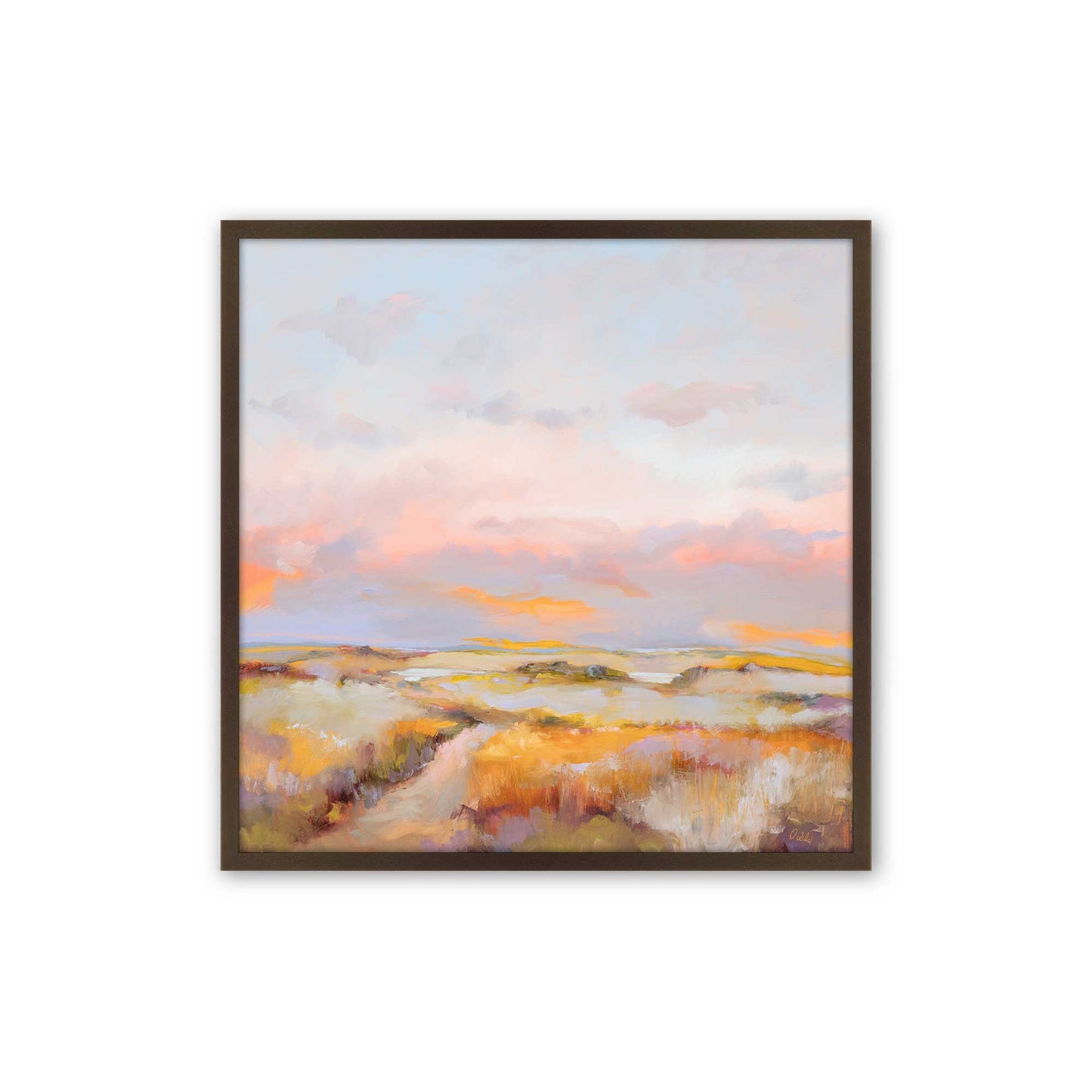 [Color:Espresso], Picture of art in a Espresso frame