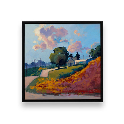 [Color:Satin Black], Picture of art in a Satin Black frame