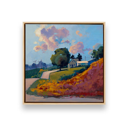 [Color:American Maple], Picture of art in a American Maple frame