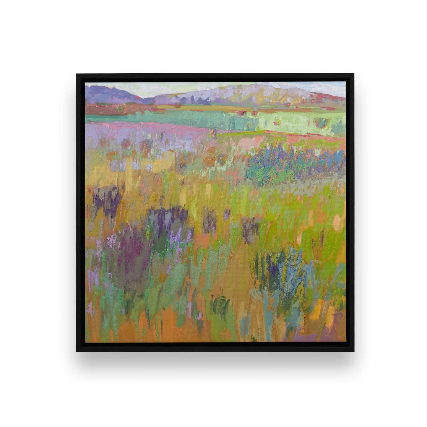 [Color:Satin Black], Picture of art in a Satin Black frame
