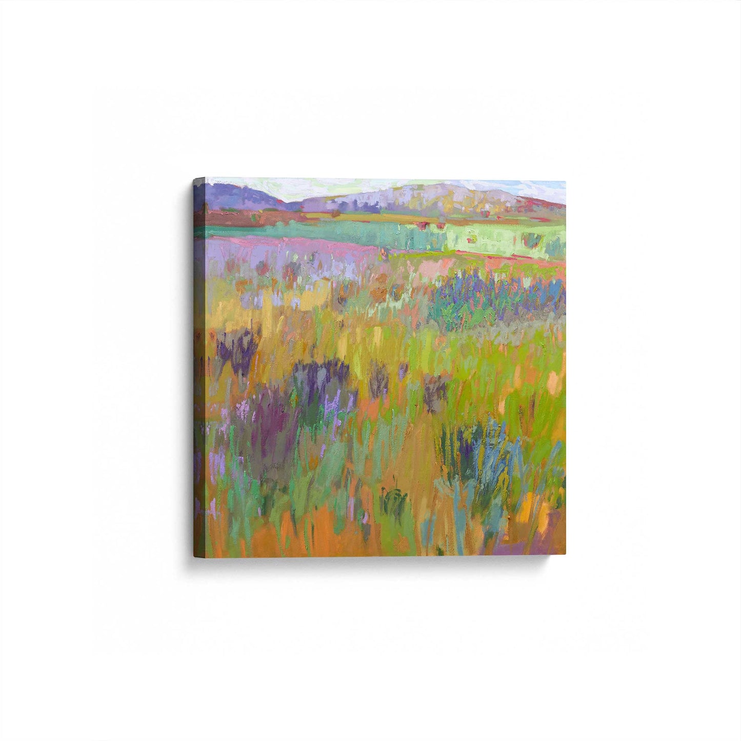 [Color:Stretched Canvas], Picture of art at an angle