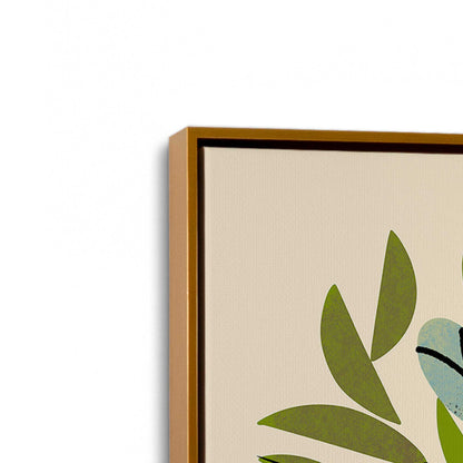 [Color:Polished Gold], Picture of art in a Polished Gold frame at an angle