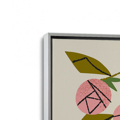 [Color:Polished Chrome], Picture of art in a Polished Chrome frame at an angle