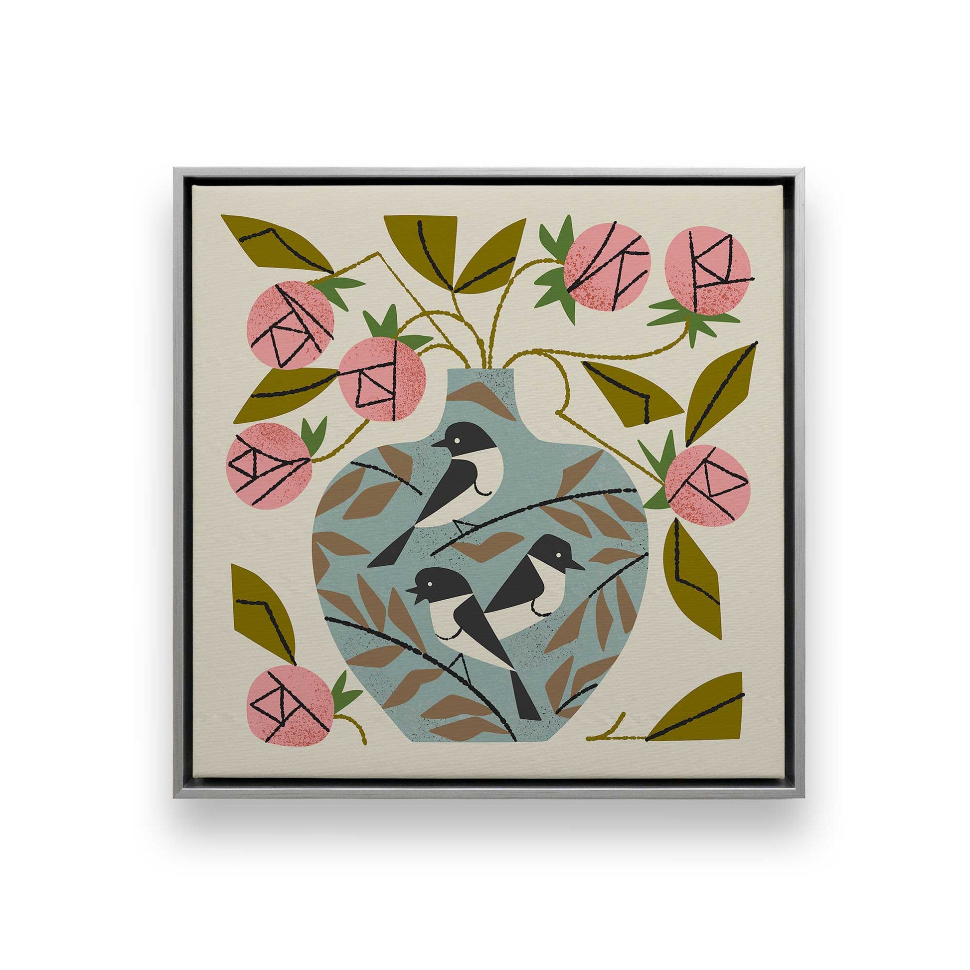[Color:Polished Chrome], Picture of art in a Polished Chrome frame