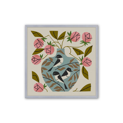 [Color:Polished Chrome], Picture of art in a Polished Chrome frame