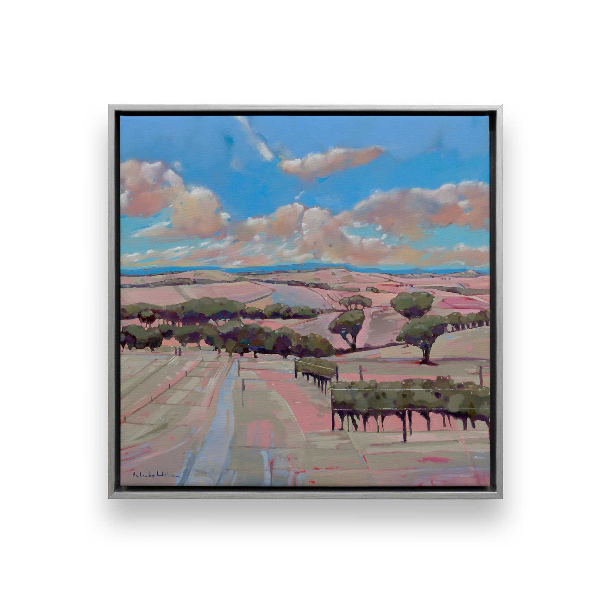 [Color:Polished Chrome], Picture of art in a Polished Chrome frame