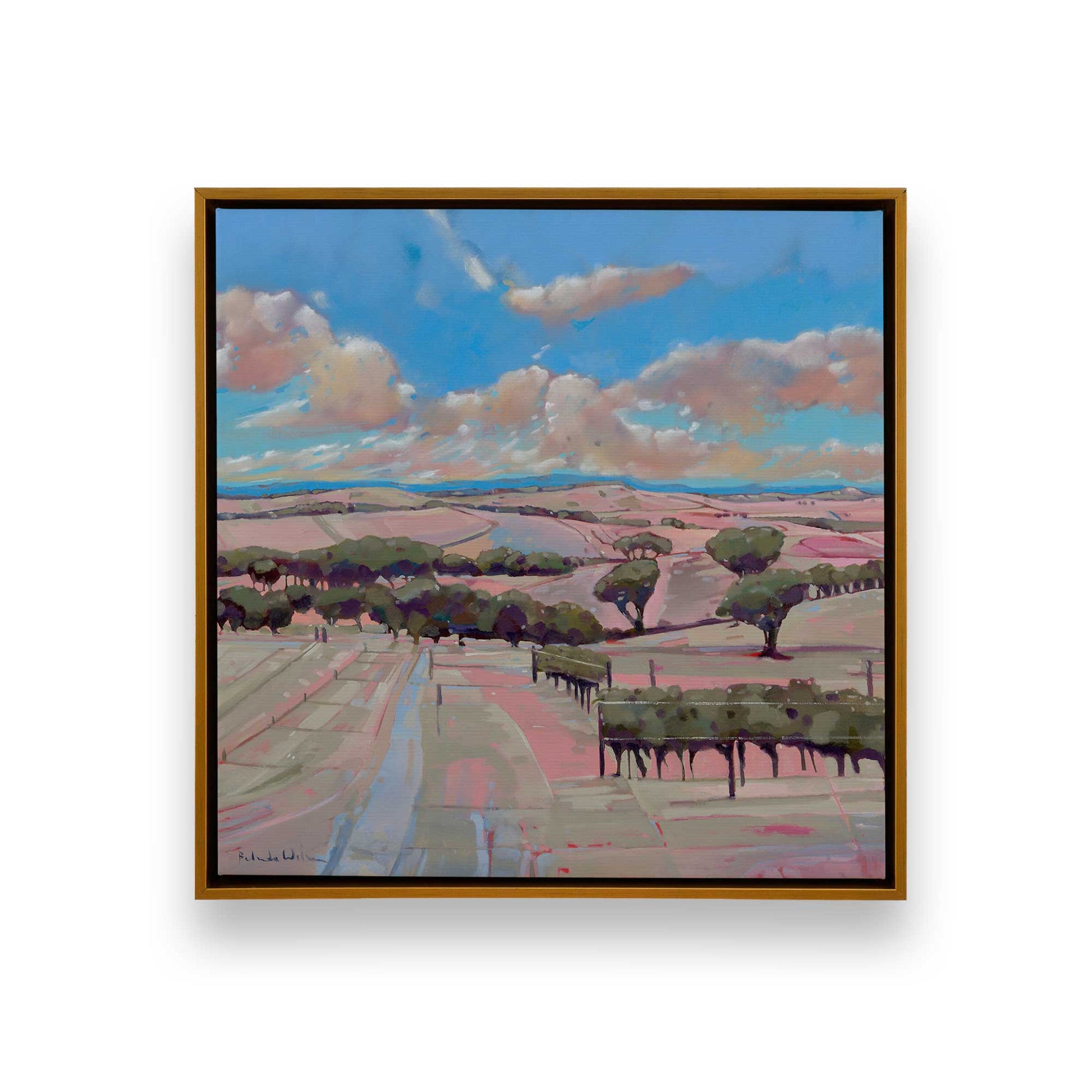 [Color:Polished Gold], Picture of art in a Polished Gold frame