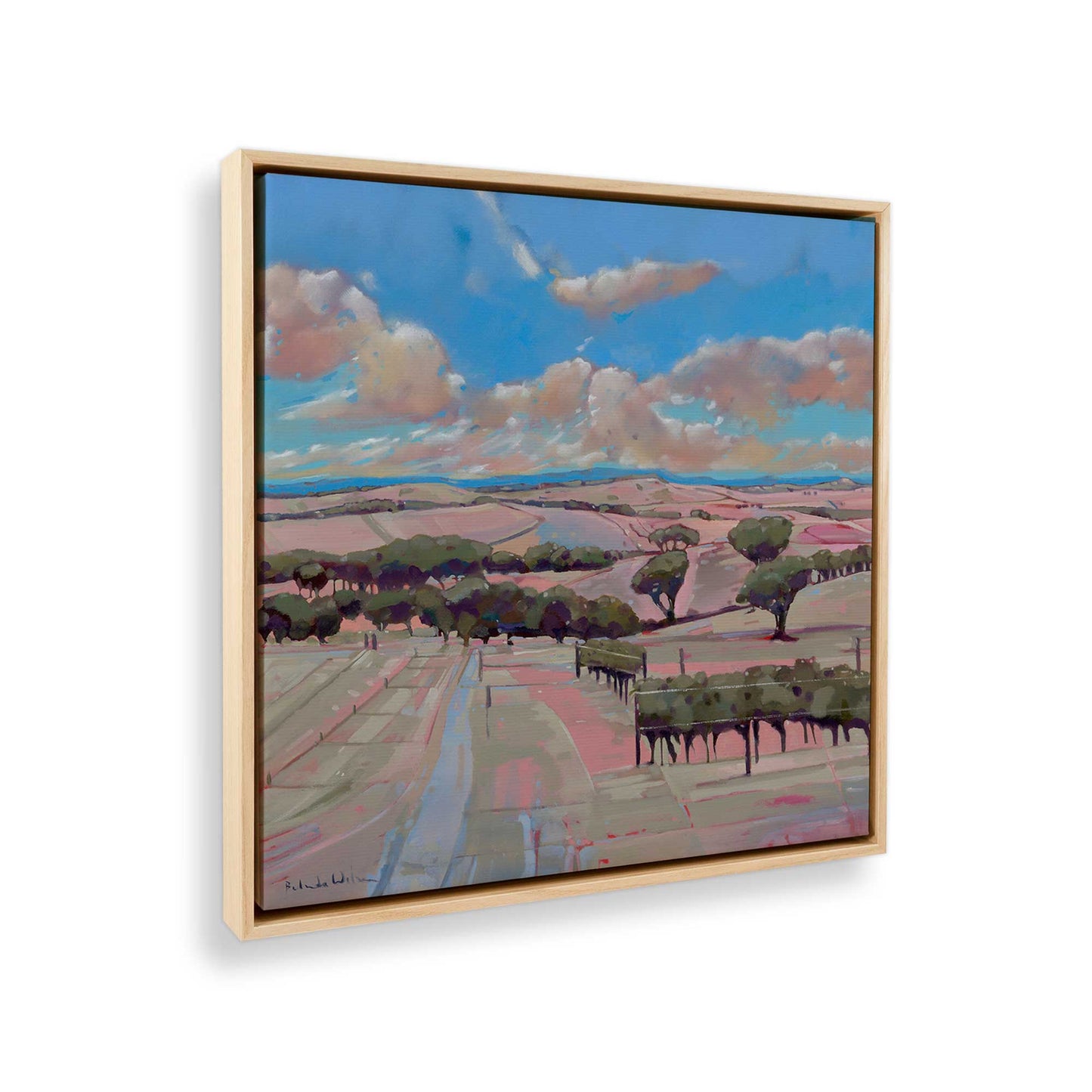 [Color:American Maple], Picture of the corner of the art