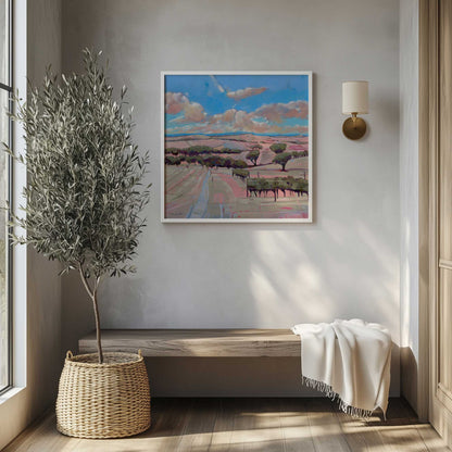 Picture of art in a room
