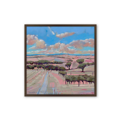 [Color:Espresso], Picture of art in a Espresso frame