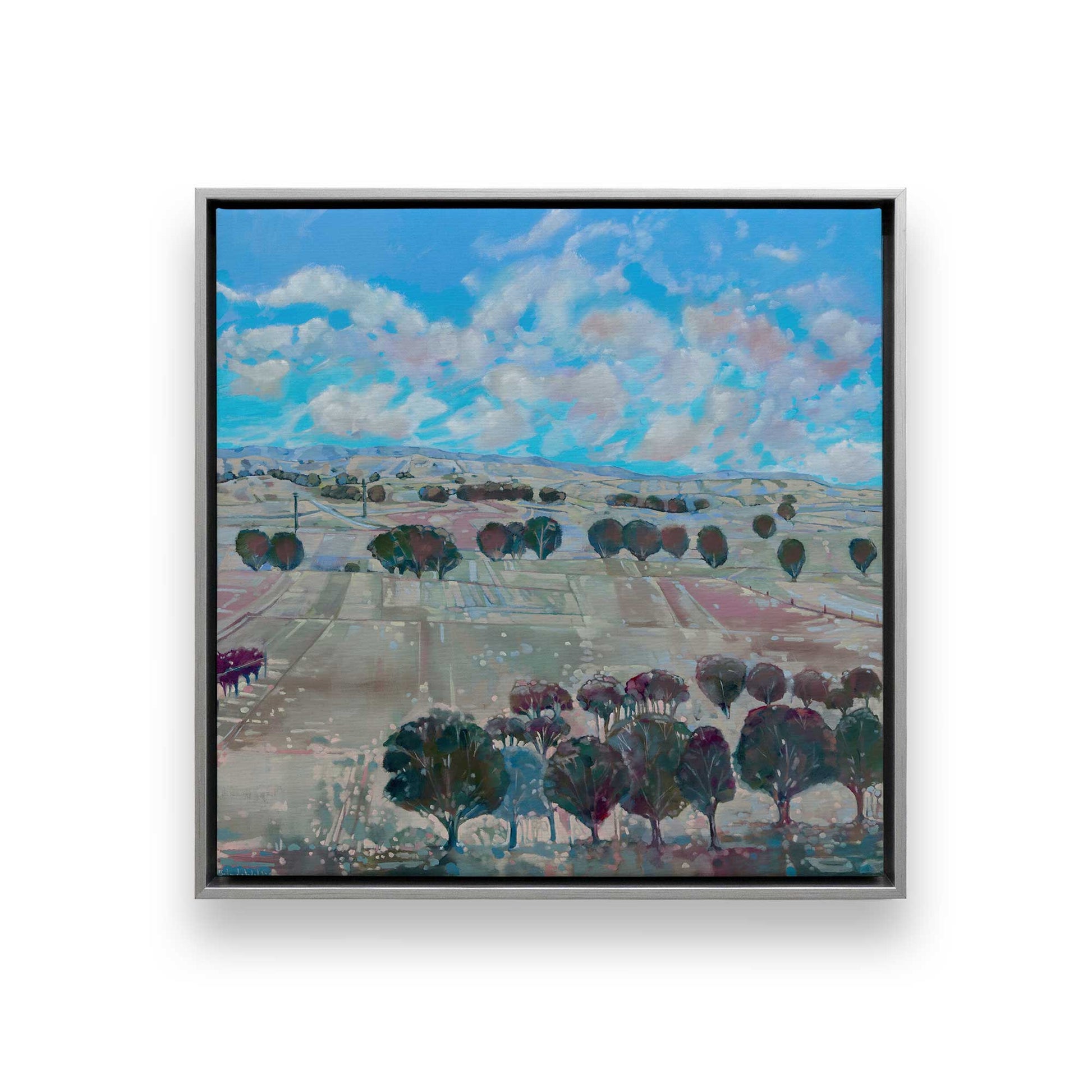 [Color:Polished Chrome], Picture of art in a Polished Chrome frame