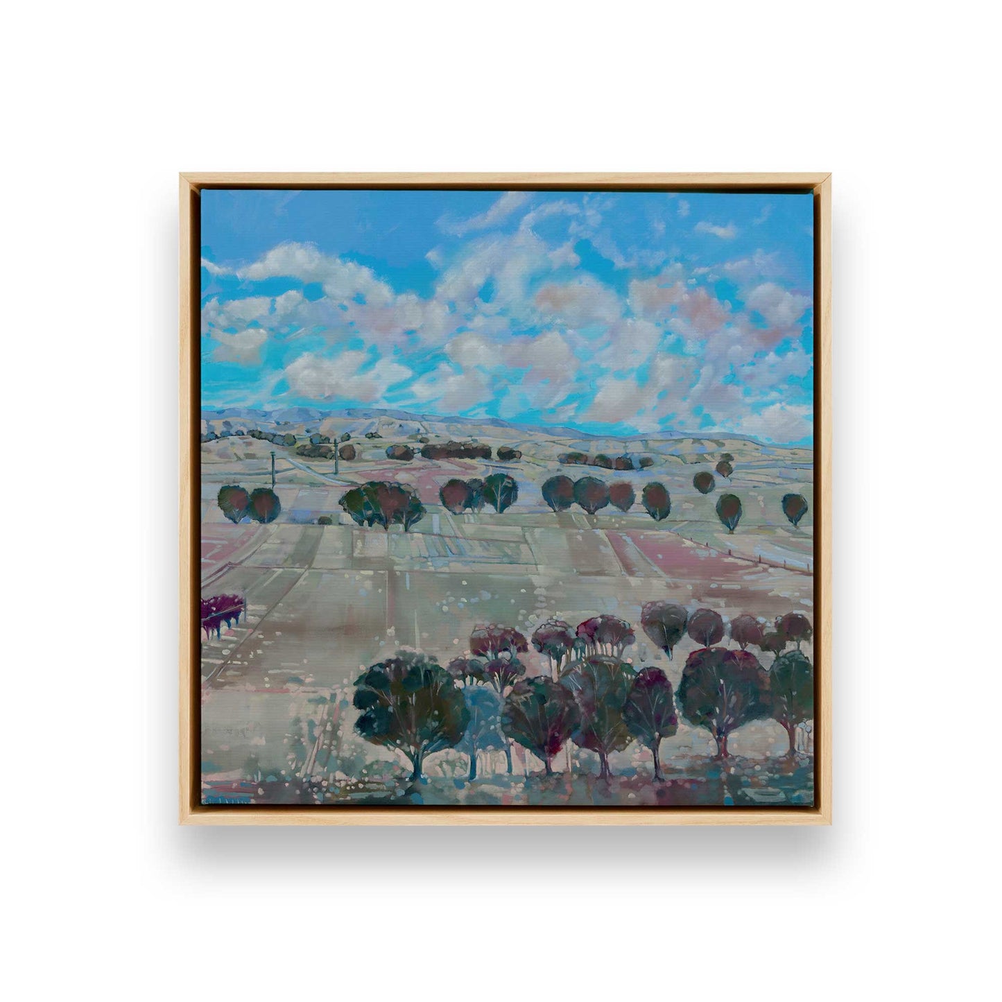 [Color:American Maple], Picture of art in a American Maple frame