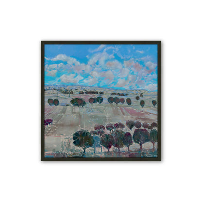 [Color:Satin Black], Picture of art in a Satin Black frame