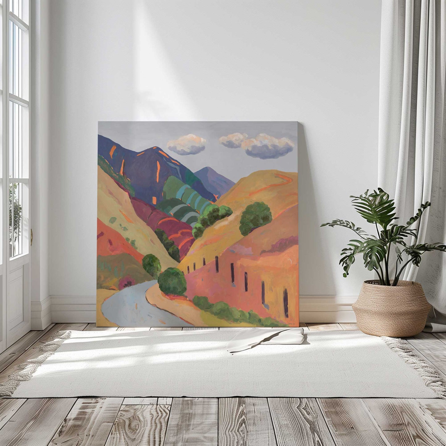 Picture of art in a room