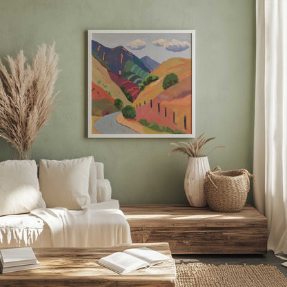 Picture of art in a room
