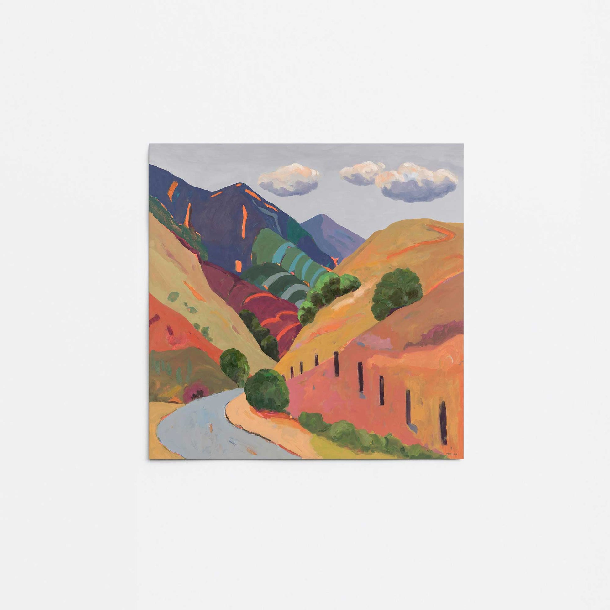 [Color:Rolled Print], Picture of close up of art