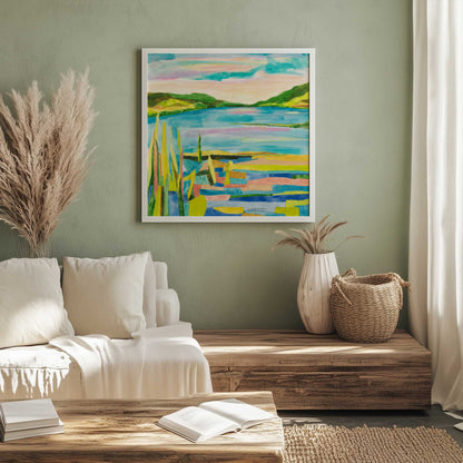 Picture of art in a room