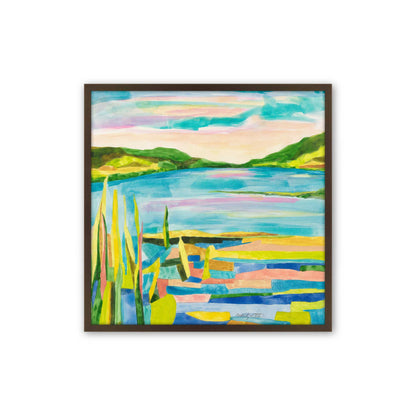 [Color:Espresso], Picture of art in a Espresso frame