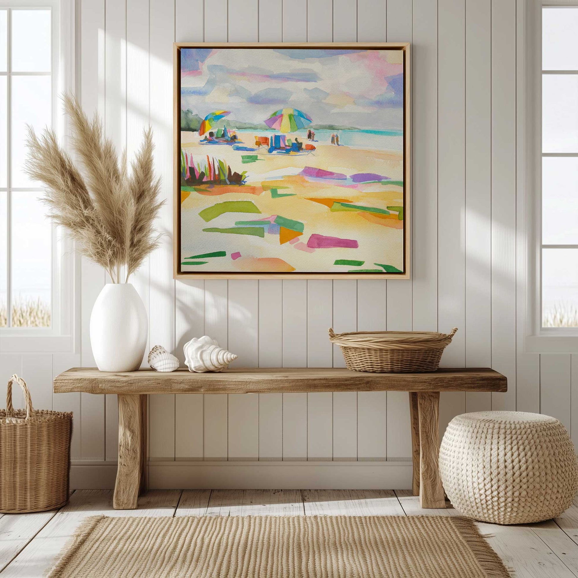 Picture of art in a room