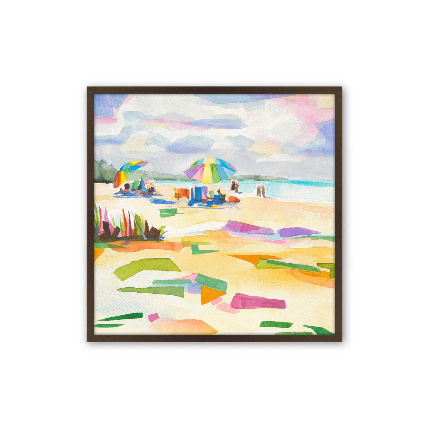 [Color:Espresso], Picture of art in a Espresso frame