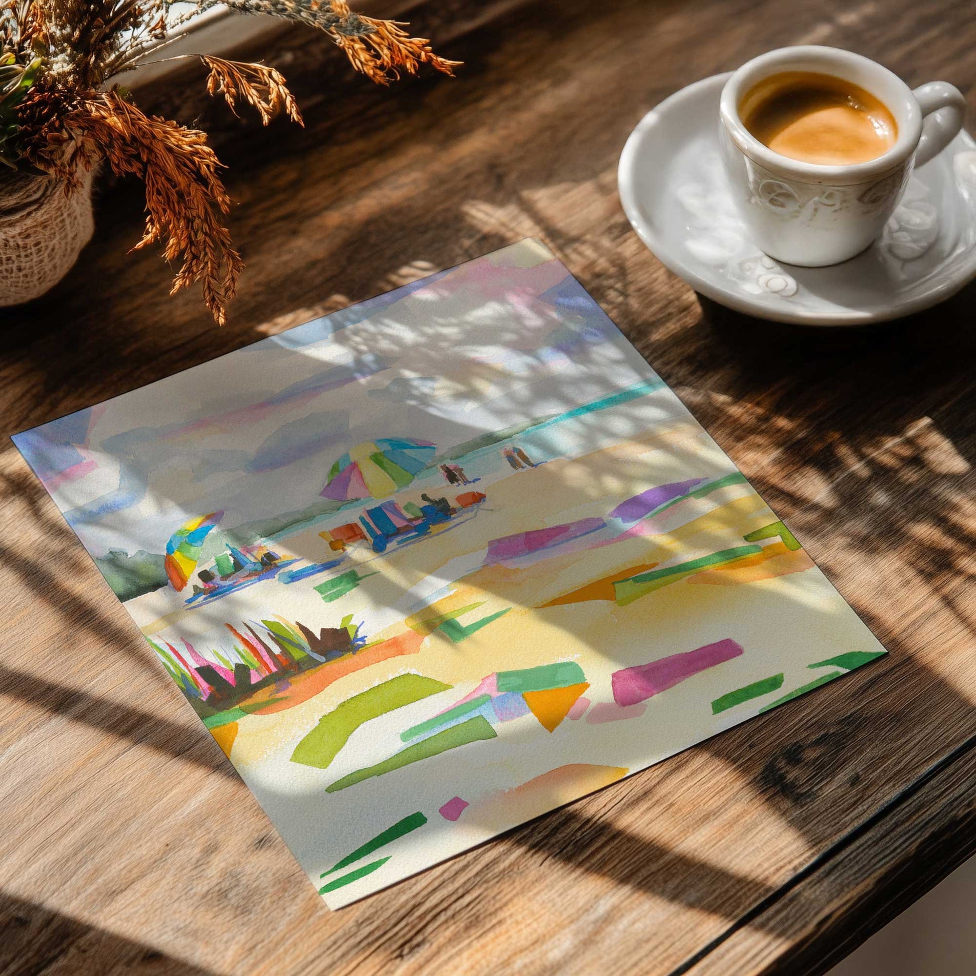 [Color:Rolled Print], Picture of close up of art