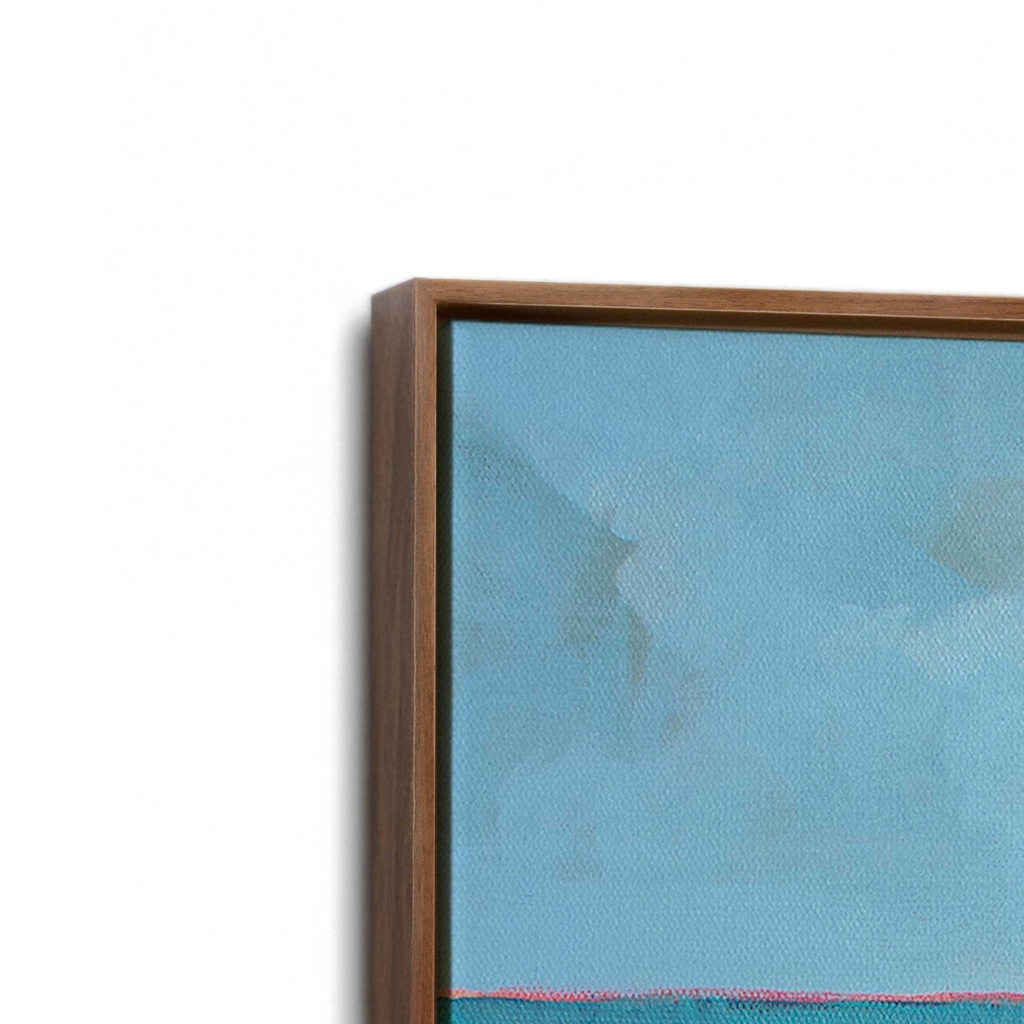 [Color:Walnut], Picture of the corner of the art