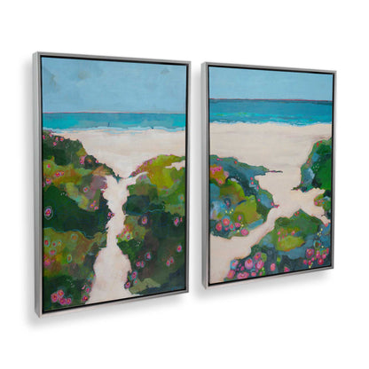 [Color:Polished Chrome], Picture of art in a Polished Chrome frame at an angle