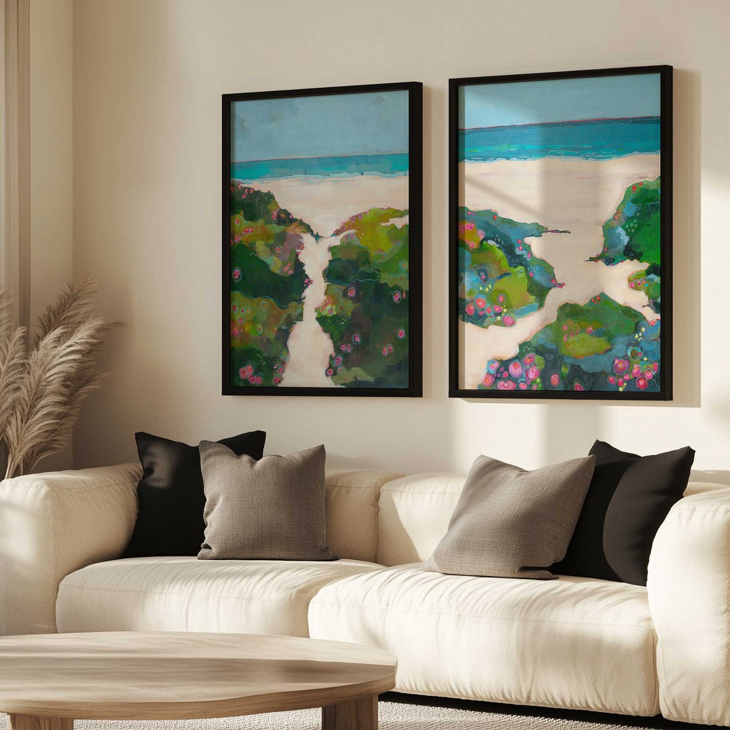 [Color:Belvinder Brown], Picture of art in a Belvinder Brown frame
